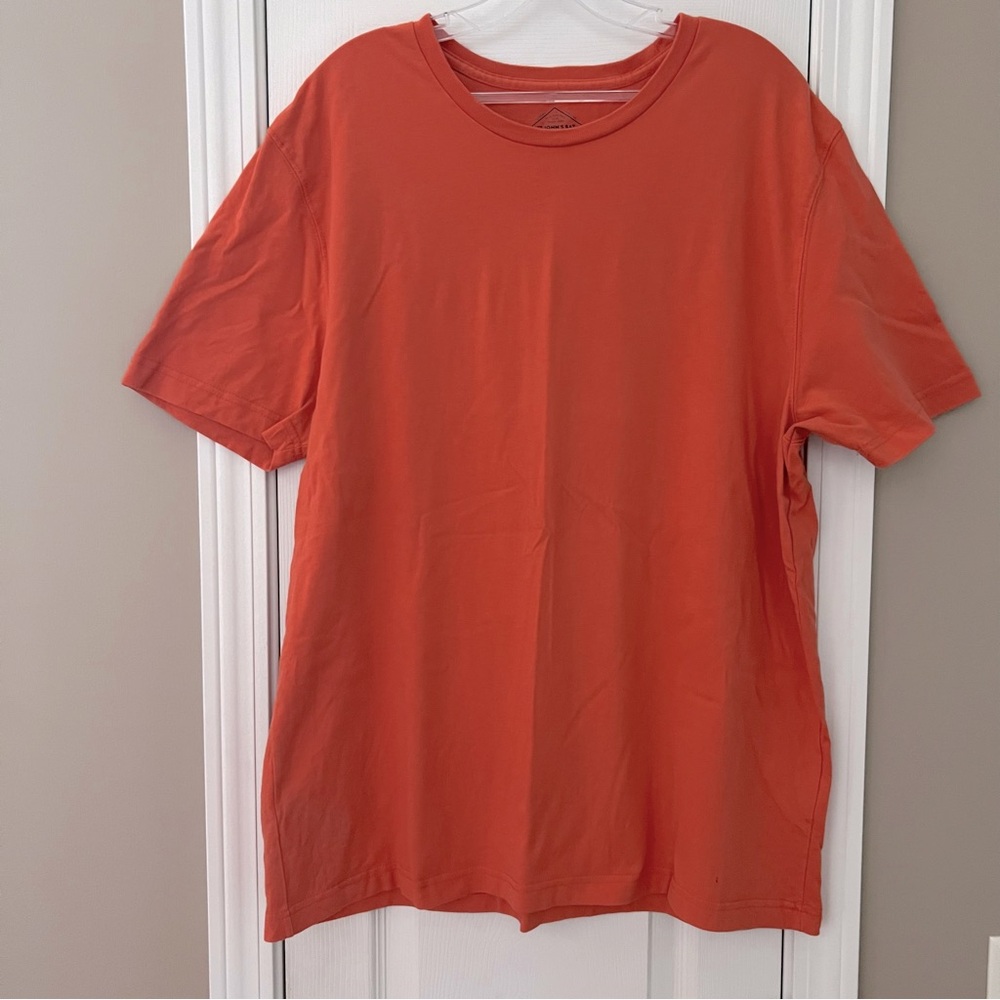 St. John's Bay Men's Legacy Tee Size XL Orange